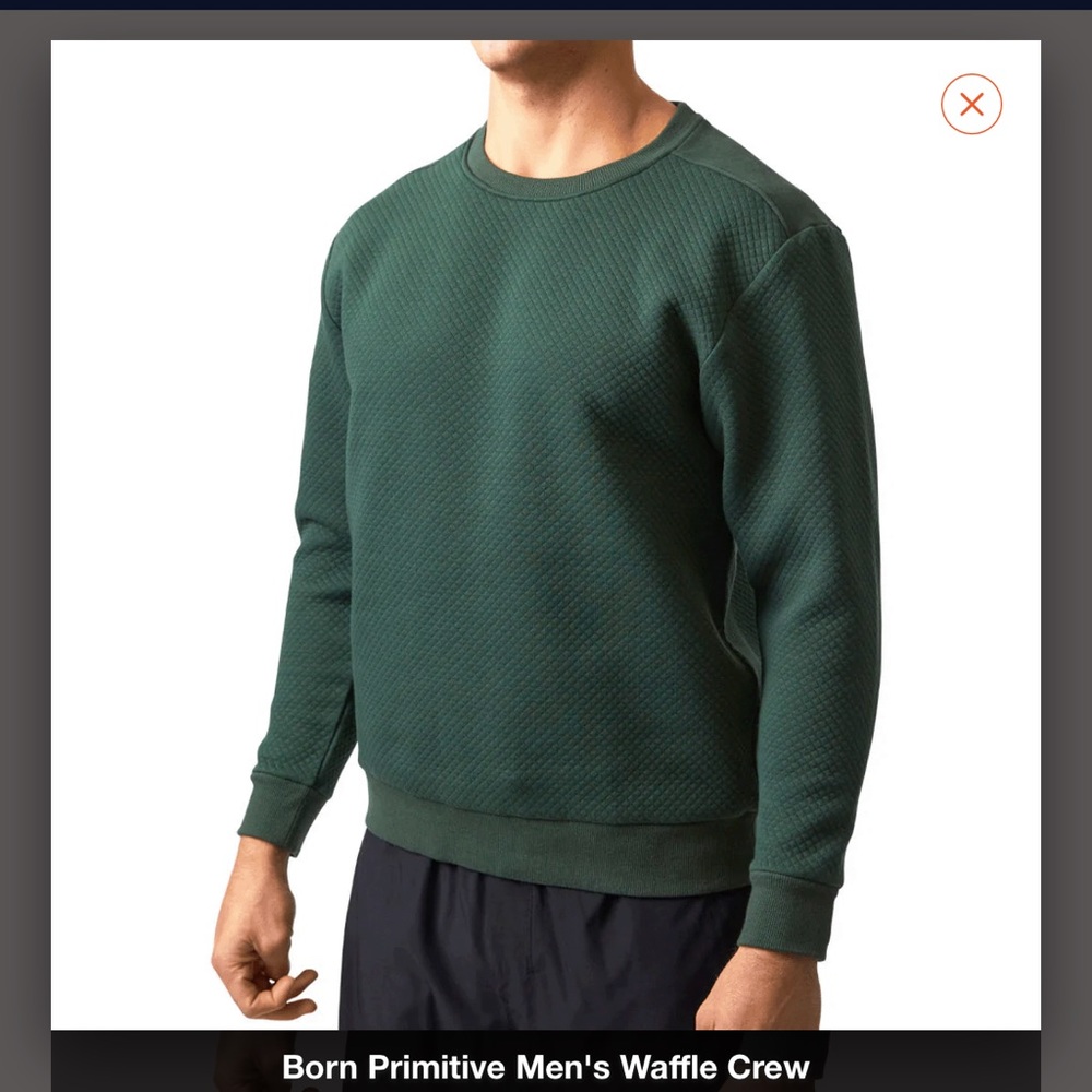 Men’s Born Primitive Waffle Crew